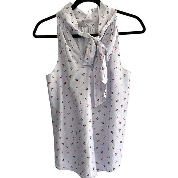 J. Crew Cherry Print Halter Top - Picture 4 of 9